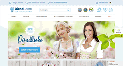 Desktop Screenshot of dirndl.com