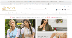 Desktop Screenshot of dirndl.de